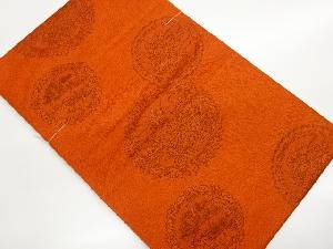 未使用品　本場筑前博多丸に松竹・花葉模様織出し名古屋帯